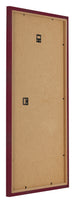 Bilderrahmen 20x40cm Weinrot Gewischt MDF Bologna Ruckseite Schrag | Yourdecoration.at