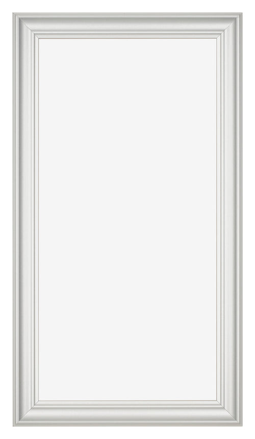 Bilderrahmen 20x40cm Weiss Gewischt MDF Lazio Vorne | Yourdecoration.at
