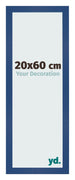 Bilderrahmen 20x60 cm Dunkelblau MDF Bologna Vorne Messe | Yourdecoration.at