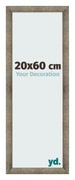 Bilderrahmen 20x60 cm Metall Vintage MDF Bologna Vorne Messe | Yourdecoration.at