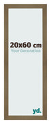 Bilderrahmen 20x60cm Bronze Dekor MDF Bologna Vorne Messe | Yourdecoration.at