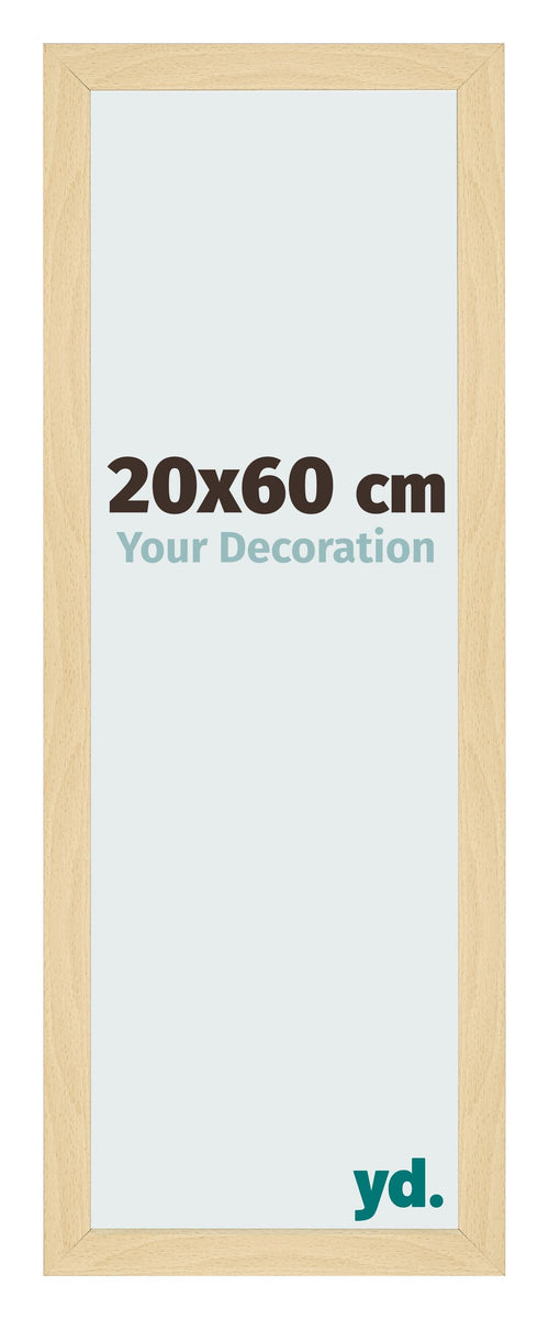 Bilderrahmen 20x60cm Buche Dekor MDF Bologna Vorne Messe | Yourdecoration.at
