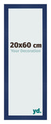 Bilderrahmen 20x60cm Dunkelblau Gewischt MDF Bologna Vorne Messe | Yourdecoration.at
