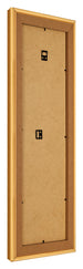 Bilderrahmen 20x60cm Gold Matt MDF Lazio Ruckseite Schrag | Yourdecoration.at