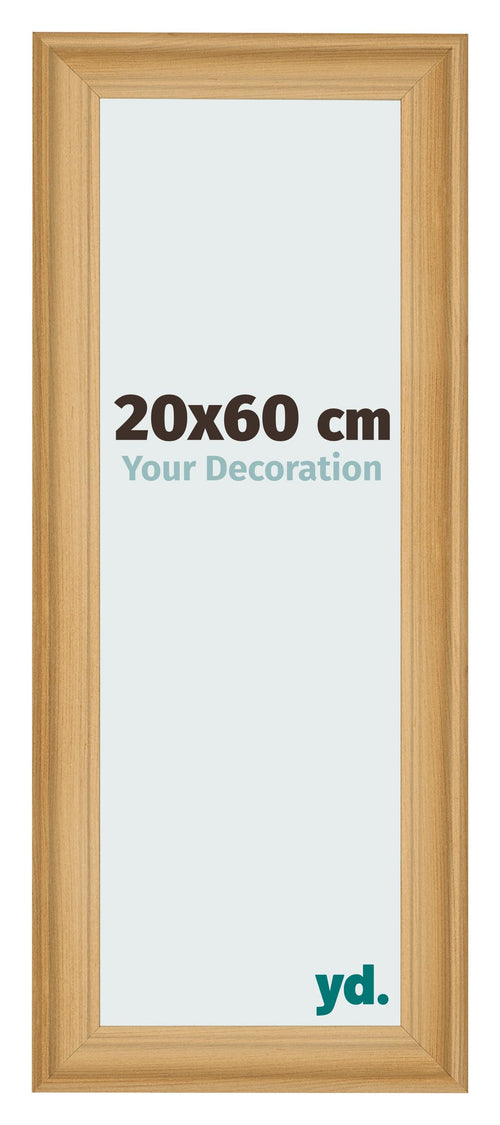 Bilderrahmen 20x60cm Kiefer Gemasert MDF Lazio Vorne Messe | Yourdecoration.at