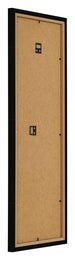 Bilderrahmen 20x60cm Schwarz Hochglanz MDF Bologna Ruckseite Schrag | Yourdecoration.at