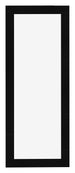 Bilderrahmen 20x60cm Schwarz Silber Poliert MDF Pisa Vorne | Yourdecoration.at