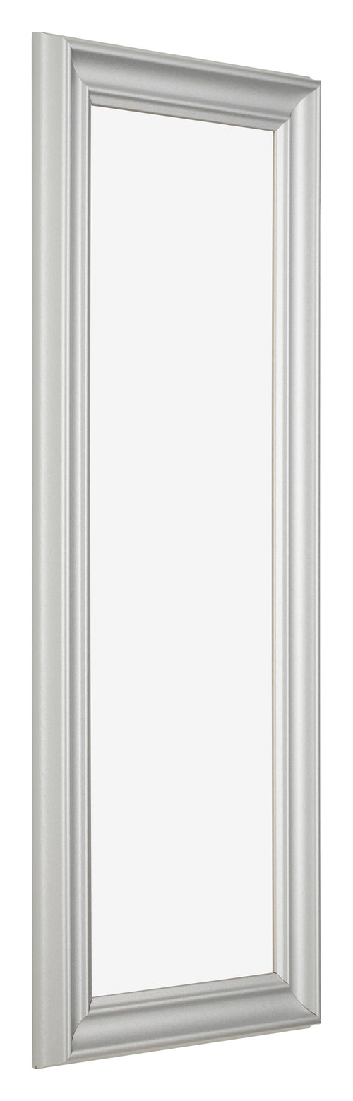 Bilderrahmen 20x60cm Silber Matt MDF Lazio Vorne Schrag | Yourdecoration.at