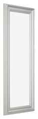 Bilderrahmen 20x60cm Silber Matt MDF Lazio Vorne Schrag | Yourdecoration.at