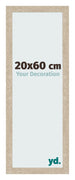 Bilderrahmen 20x60cm Sonoma Eiche MDF Bologna Vorne Messe | Yourdecoration.at