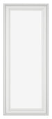 Bilderrahmen 20x60cm Weiss Gewischt MDF Lazio Vorne | Yourdecoration.at