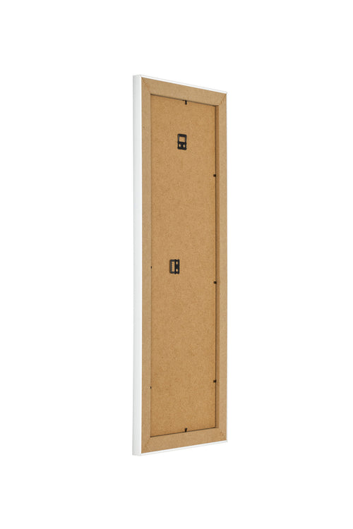 Bilderrahmen 20x60cm Weiß Vintage MDF Pisa Ruckseite Schrag | Yourdecoration.at
