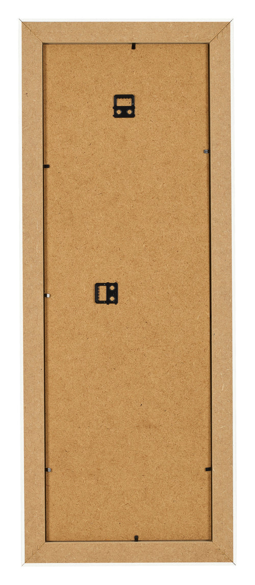 Bilderrahmen 20x60cm Weiß Vintage MDF Pisa Ruckseite | Yourdecoration.at