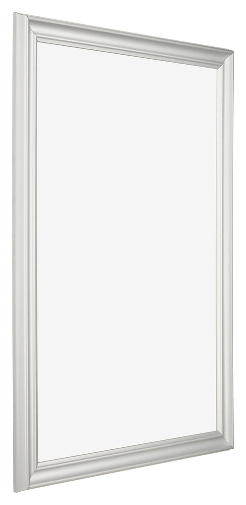 Bilderrahmen 21x29 7cm A4 Weiss Gewischt MDF Lazio Vorne Schrag | Yourdecoration.at