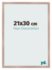 Bilderrahmen 21x30 cm Altrosa MDF Bologna Vorne Messe | Yourdecoration.at
