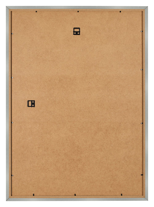 Bilderrahmen 21x30cm Aluminium Gebürstet MDF Bologna Ruckseite | Yourdecoration.at