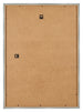 Bilderrahmen 21x30cm Aluminium Gebürstet MDF Bologna Ruckseite | Yourdecoration.at