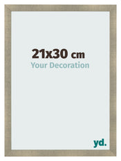 Bilderrahmen 21x30cm Gold Vintage MDF Pisa Vorne Messe | Yourdecoration.at