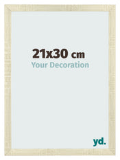 Bilderrahmen 21x30cm Sonoma Eiche MDF Pisa Vorne Messe | Yourdecoration.at