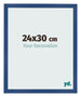 Bilderrahmen 24x30 cm Dunkelblau MDF Bologna Vorne Messe | Yourdecoration.at