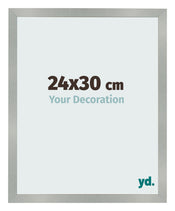 Bilderrahmen 24x30cm Aluminium Gebürstet MDF Bologna Vorne Messe | Yourdecoration.at