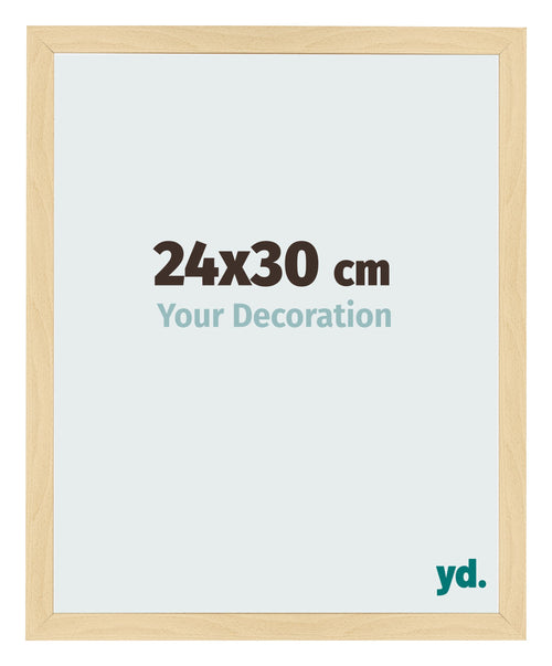 Bilderrahmen 24x30cm Buche Dekor MDF Bologna Vorne Messe | Yourdecoration.at