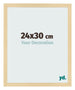 Bilderrahmen 24x30cm Buche Dekor MDF Bologna Vorne Messe | Yourdecoration.at