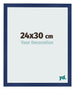 Bilderrahmen 24x30cm Dunkelblau Gewischt MDF Bologna Vorne Messe | Yourdecoration.at