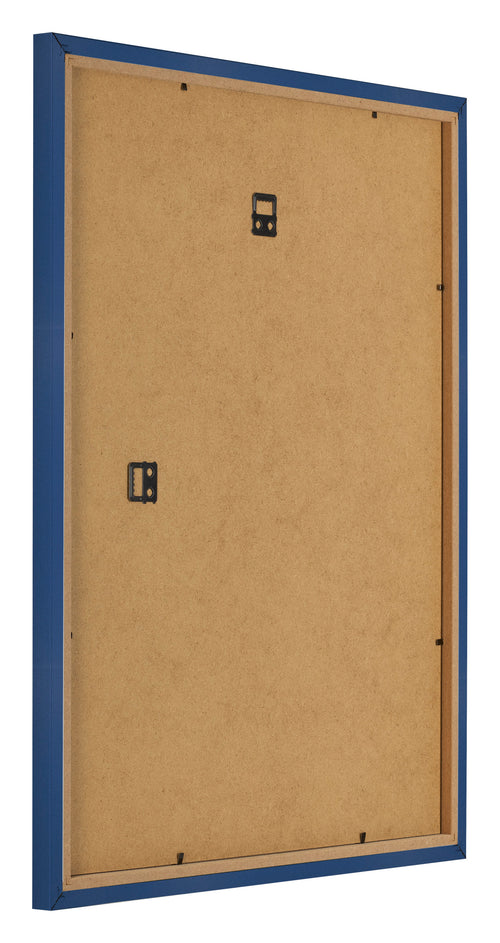 Bilderrahmen 24x30cm Dunkelblau MDF Bologna Ruckseite Schrag | Yourdecoration.at