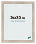 Bilderrahmen 24x30cm Eiche Rustikal MDF Pisa Vorne Messe | Yourdecoration.at