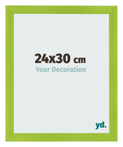 Bilderrahmen 24x30cm Grün MDF Pisa Vorne Messe | Yourdecoration.at