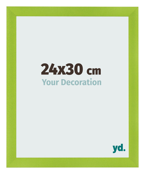 Bilderrahmen 24x30cm Grün MDF Pisa Vorne Messe | Yourdecoration.at