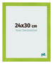 Bilderrahmen 24x30cm Grün MDF Pisa Vorne Messe | Yourdecoration.at