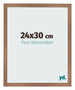 Bilderrahmen 24x30cm Kupfer Dekor MDF Bologna Vorne Messe | Yourdecoration.at