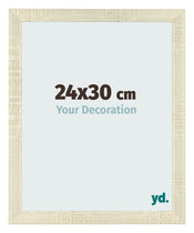 Bilderrahmen 24x30cm Sonoma Eiche MDF Pisa Vorne Messe | Yourdecoration.at