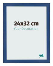 Bilderrahmen 24x32 cm Dunkelblau MDF Bologna Vorne Messe | Yourdecoration.at