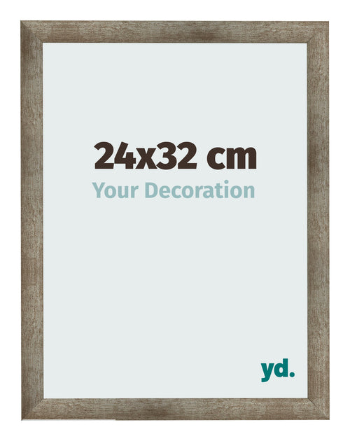Bilderrahmen 24x32 cm Metall Vintage MDF Bologna Vorne Messe | Yourdecoration.at