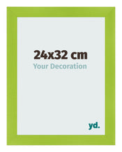 Bilderrahmen 24x32cm Grün MDF Pisa Vorne Messe | Yourdecoration.at
