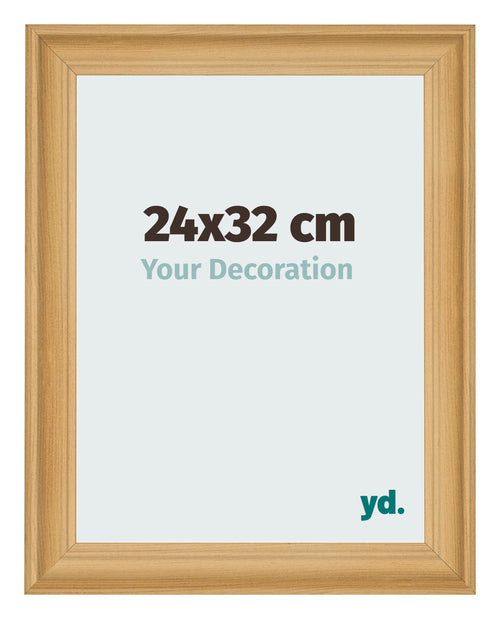 Bilderrahmen 24x32cm Kiefer Gemasert MDF Lazio Vorne Messe | Yourdecoration.at