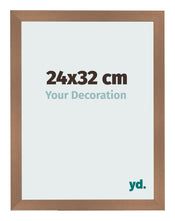 Bilderrahmen 24x32cm Kupfer Dekor MDF Bologna Vorne Messe | Yourdecoration.at