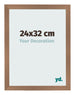 Bilderrahmen 24x32cm Kupfer Dekor MDF Bologna Vorne Messe | Yourdecoration.at