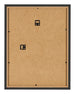 Bilderrahmen 24x32cm Schwarz Gemasert MDF Bologna Ruckseite | Yourdecoration.at