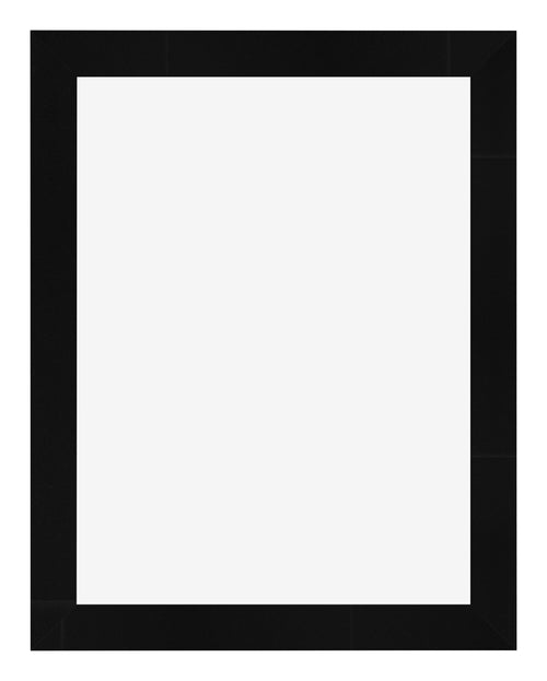 Bilderrahmen 24x32cm Schwarz Silber Poliert MDF Pisa Vorne | Yourdecoration.at
