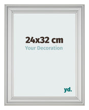 Bilderrahmen 24x32cm Silber Matt MDF Lazio Vorne Messe | Yourdecoration.at
