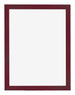Bilderrahmen 24x32cm Weinrot Gewischt MDF Bologna Vorne | Yourdecoration.at