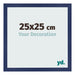 Bilderrahmen 25x25cm Dunkelblau Gewischt MDF Bologna Vorne Messe | Yourdecoration.at
