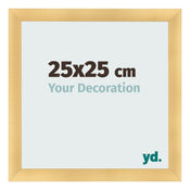 Bilderrahmen 25x25cm Gold Vintage MDF Pisa Vorne Messe | Yourdecoration.at