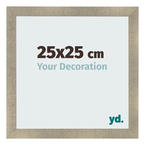 Bilderrahmen 25x25cm Gold Vintage MDF Pisa Vorne Messe | Yourdecoration.at