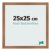 Bilderrahmen 25x25cm Kupfer Dekor MDF Bologna Vorne Messe | Yourdecoration.at