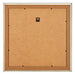 Bilderrahmen 25x25cm Metallglanz MDF Lazio Ruckseite | Yourdecoration.at